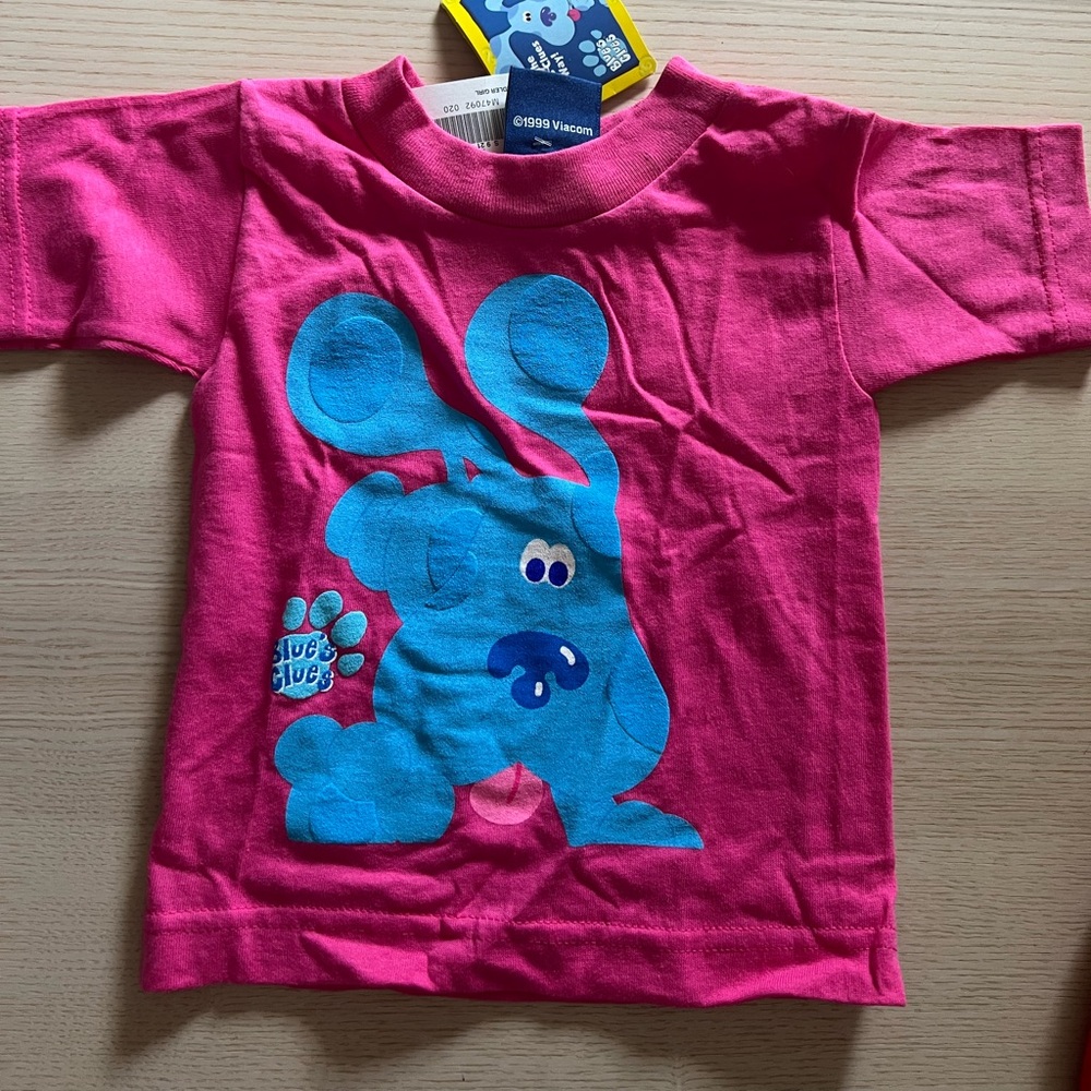 NWT blues clues 1999 Vintage Tee 2T